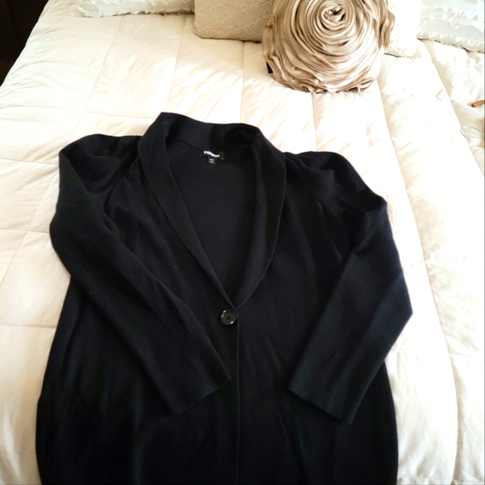 Puffed sleeve Cardigan